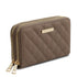 Ada - Double zip around soft leather wallet